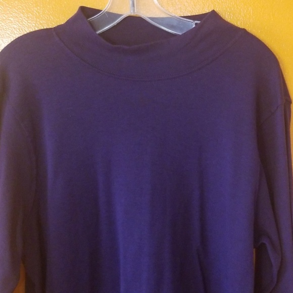 Purple Allison Lane Long Sleeve Shirt - Picture 3 of 5
